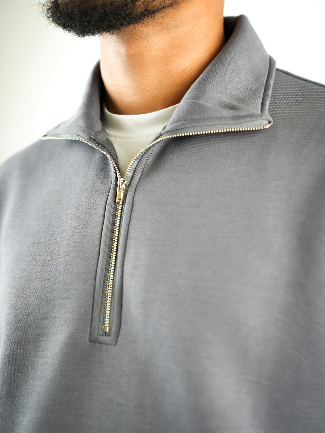Aero Luxe Jumper Charcoal Grey