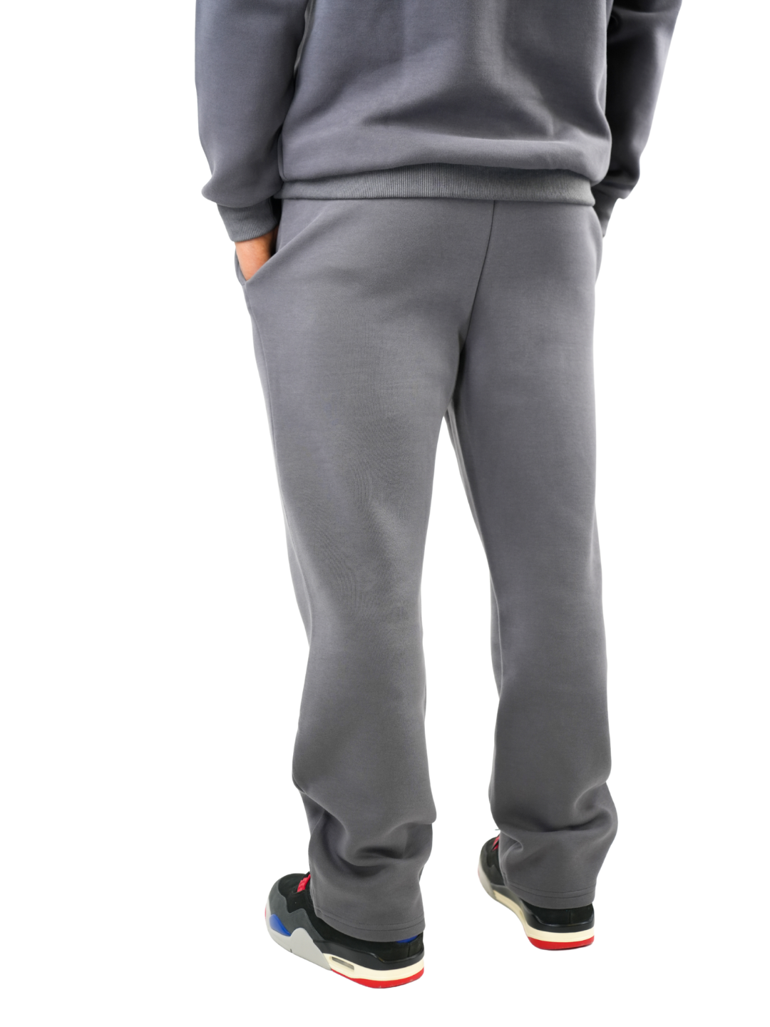 Aero Luxe Trousers Charcoal Grey