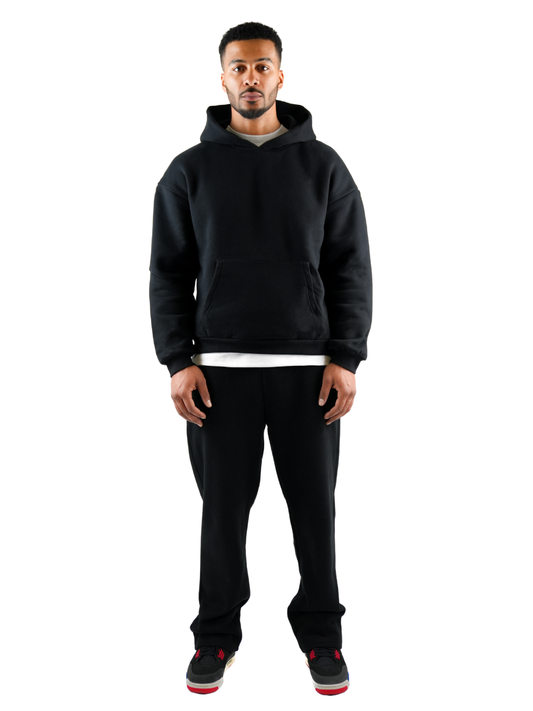 Modern Comfort Full Tracksuit Black