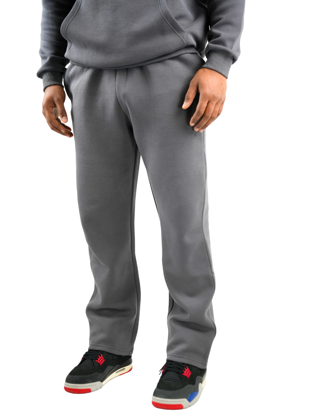 Aero Luxe Trousers Charcoal Grey