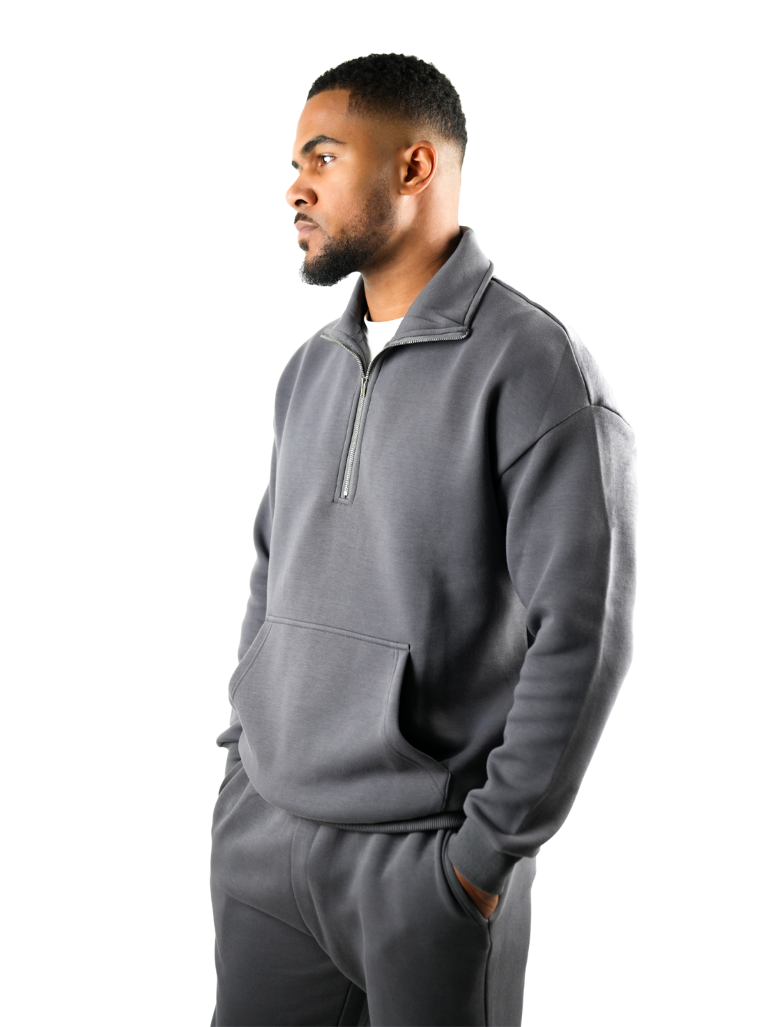 Aero Luxe Jumper Charcoal Grey